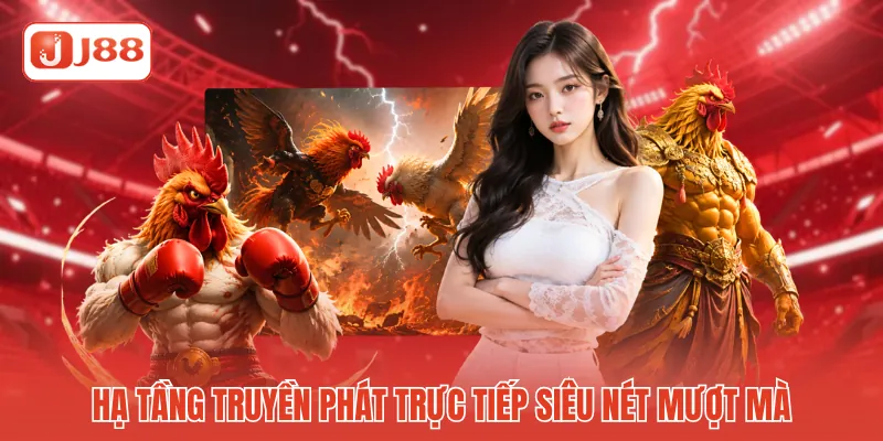 Hạ tầng truyền phát trực tiếp siêu nét mượt mà