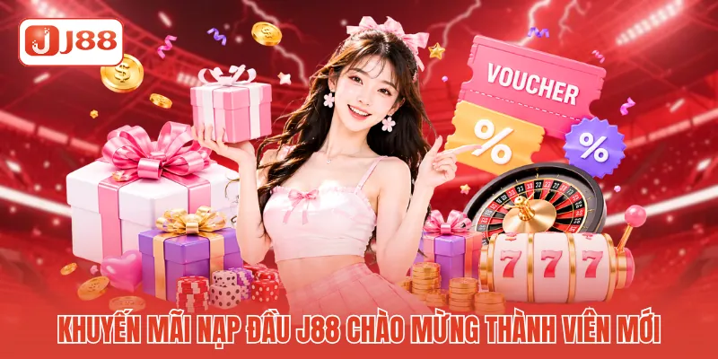 Khuyến mãi nạp đầu J88 chào mừng thành viên mới