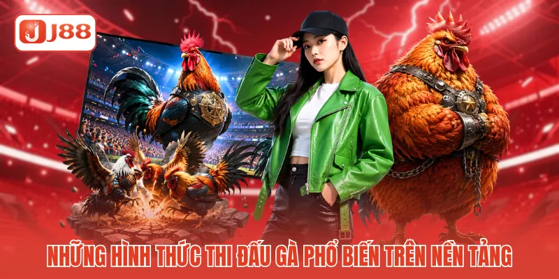 Những hình thức thi đấu gà phổ biến trên nền tảng 