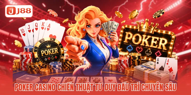 Poker Casino Chiến Thuật - Nghệ Thuật Đấu Trí Đỉnh Cao J88 2 Poker Casino chiến thuật tư duy đấu trí chuyên sâu